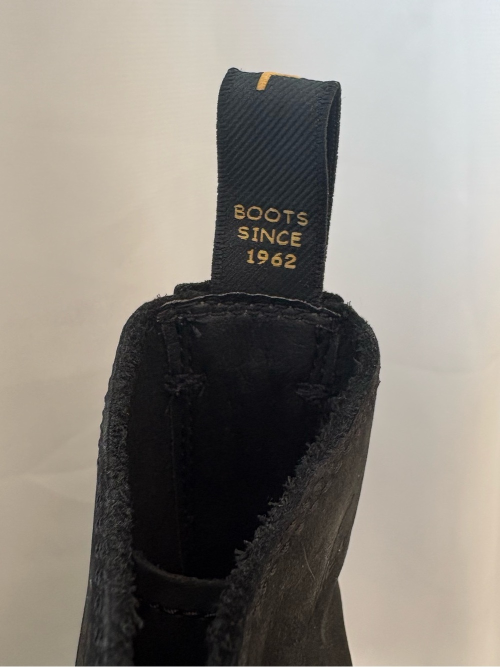 Sorel Black Lace-Up Nubuck Combat Boots - Picture 3 of 4